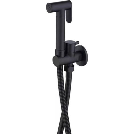 Kit douchette WC - PZCC - Pulvérisateur bidet - Laiton haute pression - Tuyau 120 cm - Pression réglable (1/4)