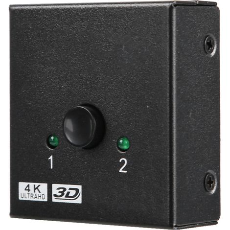 Commutateur/répartiteur HDMI bidirectionnel 4K avec sortie audio HD 2K x 4K