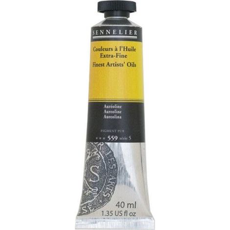 Couleurs à l'huile - Sennelier - Jaune de Cobalte - 40ml - Peinture - Mixte