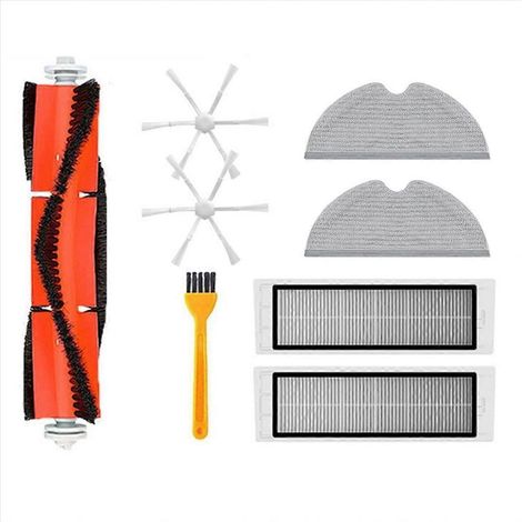 Filtre, chiffon et brosse latérale principale de rechange pour aspirateur robot Mi Robot Vacuum Mop 2 STYTJ03ZHM (1/5)