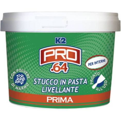 12 x STUCCO IN PASTA LIVELLANTE PRO 64 K2 DA  1 KG