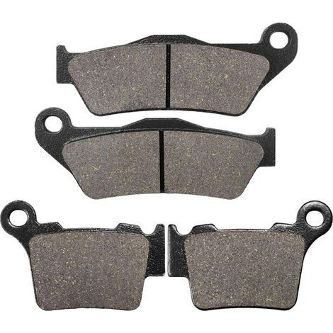 Front and rear brake pads for SX125/EXC125 (2004-2016)