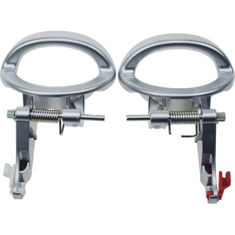 Suitable for interior door handles of 2007-2011 Dodge Ram vehicles, models 68004828AA and 68004829AA. (1/4)