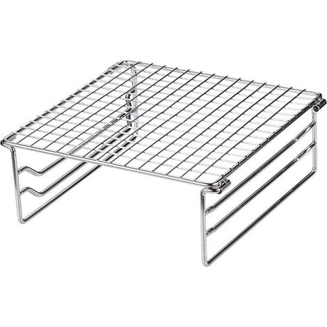 Grill pliable et compact en acier inoxydable pour barbecue extérieur – idéal pour pique-niques, randonnées, camping et jardin (1/5)