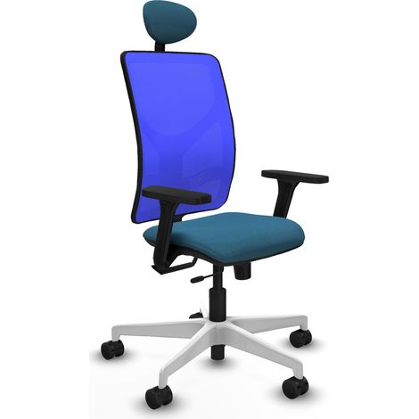 Silla de oficina piqueras y crespo Motilla azul brazos 3D (1/2)
