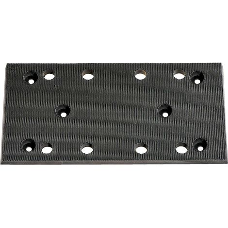 Metabo - Piastra di rettifica, perforata, 93x185 mm 624738000