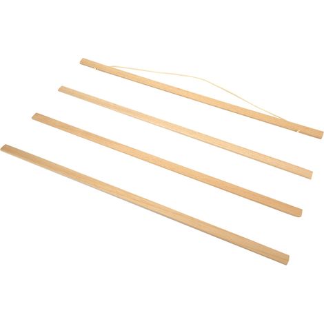 Cadre photo magnétique moderne en bois à monter soi-même, pour affiches et impressions sur rouleau (60 cm) (1/5)