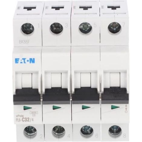 Leitungsschutzschalter 4P C 32A 6kA AC PL6-C32/4 166526