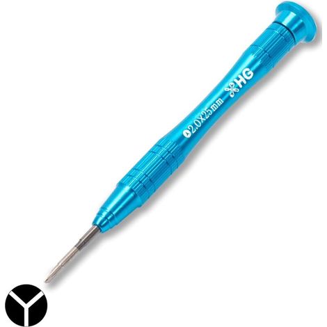 Y0 Tri Wing Tournevis 2.0mm Tri-Point Tournevis pour Nintendo Wii, Y Forme Triwing Tournevis Magnétique pour Switch, Nintendo Wii, NDS, NDSL, DS Lite, GBA, Gameboy Advance, MacBook Pro，2PCS