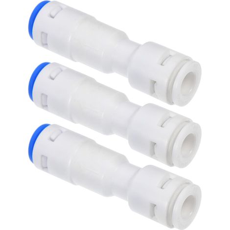 1/4"-Wasserfilteranschluss, Einweg-Absperrventil, robustes, dickes Kunststoffgehäuse, 3-teiliges Set, geeignet für den privaten und gewerblichen Gebrauch (1/5)