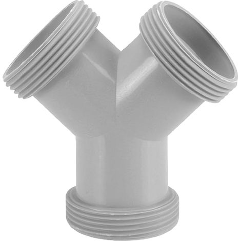 CCYKXA1 Pièces Adaptateur de Tuyau de Vidange Évier Connecteur, 3 Voies en Forme de Y, Raccord de Tuyau de Vidange pour Évier de Cuisine, Machine à Laver (1/5)