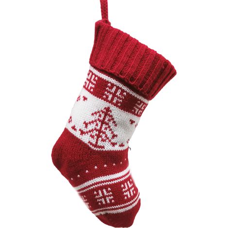 Calcetín Navideño - Para Decoración Festiva - Con Cordel para Colgar - Ideal para Regalos y Dulces - Unidad (1/5)