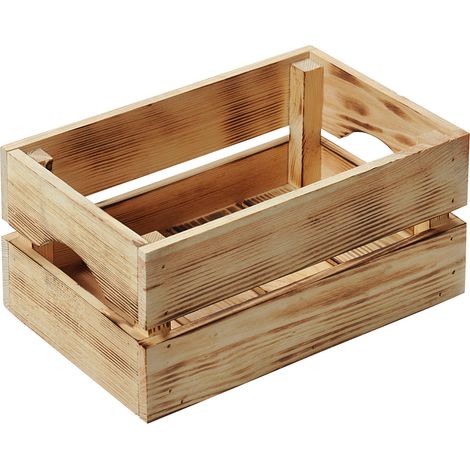 Boîte de rangement en bois, pin, 30 x 20 cm, Kesper (1/5)