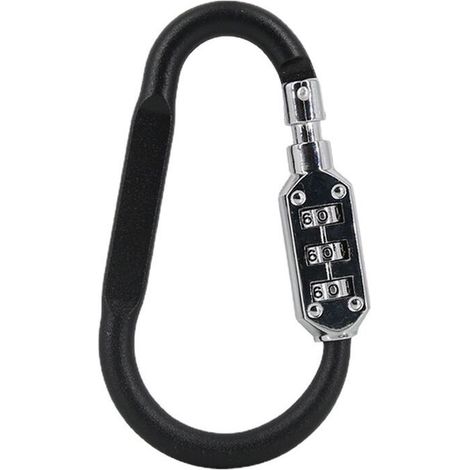 Cadenas de 3 mm d’épaisseur pour poussettes, Casques, Snowboards Skis noir Lefou (1/5)