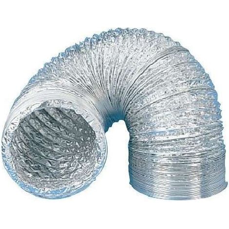 Gaine souple alu ⌀80-M0 long. 3m - GSA 80 - 820208 S&P UNELVENT - 820208