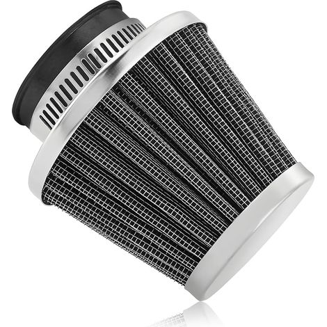 Filtre D'admission D'air Pour Moto, Filtre à Air Pour Motos De Sport, Filtre à Air Universel à Double Couche En Acier, Pour La Plupart Des Motos, Scooter, Moteur, Motocyclette(35mm) (1/5)