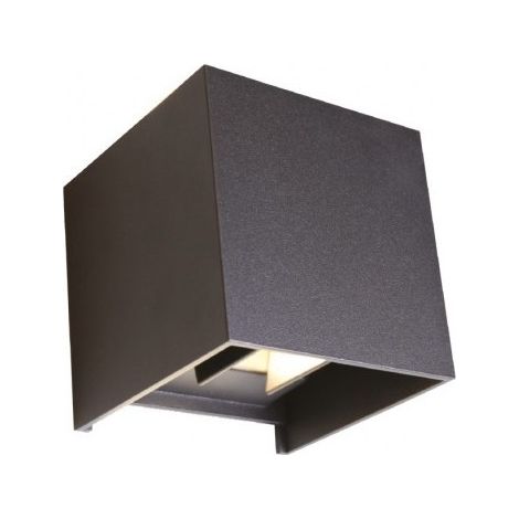 Applique Murale LED Noir 7W 3000°K (1/3)