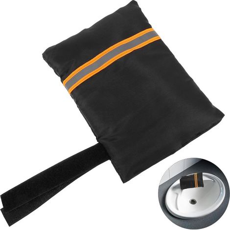 pezzo Copertura protettiva antigelo per rubinetti esterni, copertura isolante impermeabile con striscia riflettente, prevenzione del gelo per rubinetti a spina e tutti i rubinetti (1/5)