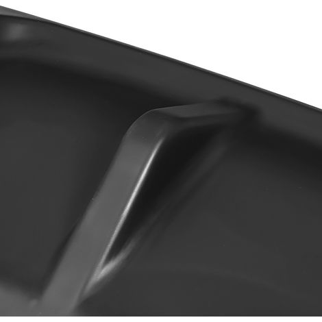 Fahrzeugmodifikation 14-17 Infiniti Q50: Mattschwarze Blade-Lens Hecklippe (übergroß) (zusätzliches Gewicht) (1/5)