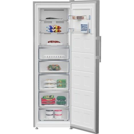 Beko B7RFNE315XP Congélateur vertical Pose libre 286 L D Acier inoxydable