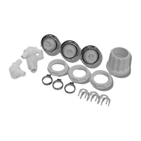 Ricambio kit confezione 3 bocchette idro verticale oceania 80 Novellini ROTOJ2-CR40