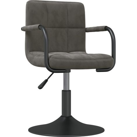 Maison Exclusive - Barhocker Dunkelgrau Samt