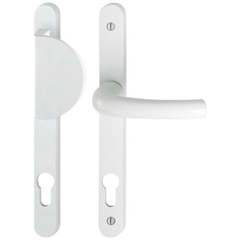 Hoppe Tokyo Manilla de puerta blanca aluminio