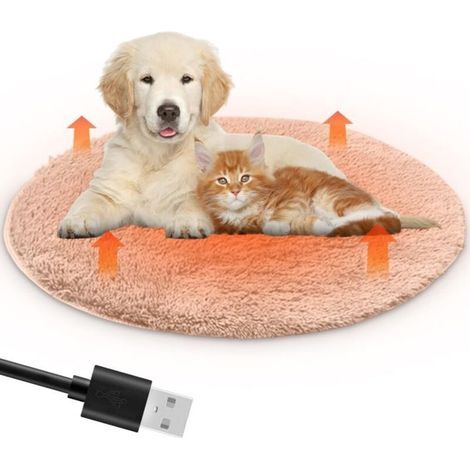 Tapis Chauffant pour Chiens et Chats,28°C (1/4)