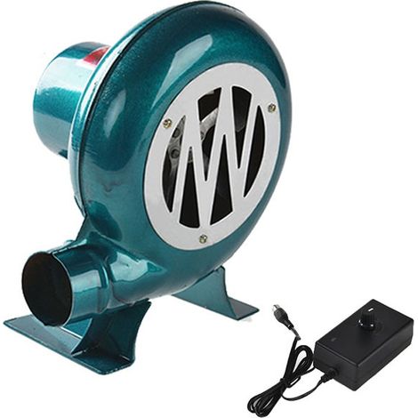 Souffleur électrique portable 60 W, bleu, soufflette à air pour poussière, atelier, ordinateur et nettoyage de voiture (1/5)