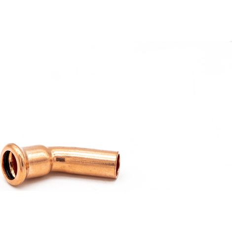 PrimaPress 15mm Copper 45° Obtuse Elbow - Flameless Fitting (1/2)