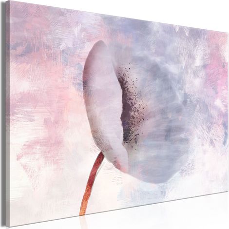 Peinture - Fleur au vent (1 partie) large (1/3)