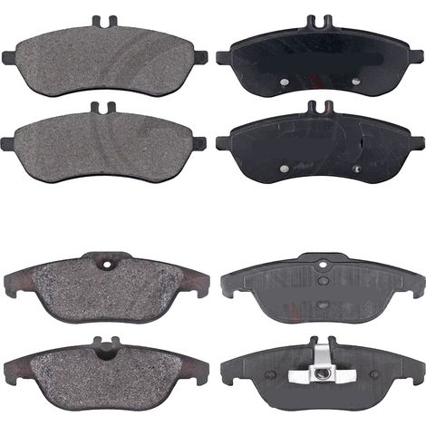 KIT PASTIGLIE FRENO ANTERIORI E POSTERIORI compatibile con MERCEDES-BENZ CLASSE CLC (CL203) / PASTIGLIE FRENANTI AUTO OEM P 50 045,P 50 072 / SOSTITUZIONE DIRETTA / BASSA POLVERE / SILENZIOSO