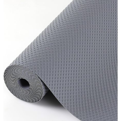Tapis tiroir EVA gris foncé 50×600 cm, non-adhésif, antiderapant, meuble/frigo. (1/4)