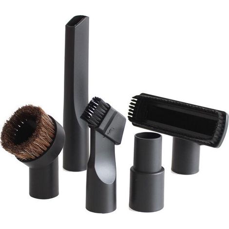 Buse d'aspirateur 5 pièces brosse d'aspirateur universelle brosse de buse avec adaptateur 32/35mm accessoires de brosse d'aspirateur (1/4)