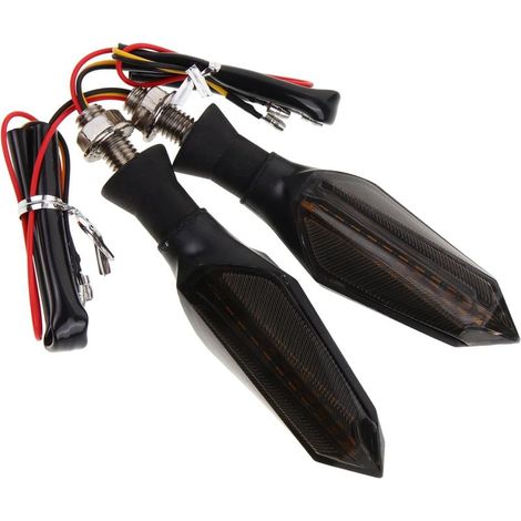 Cabilock 2Pièces Clignotants Indicateurs de Futuristes pour (1/5)
