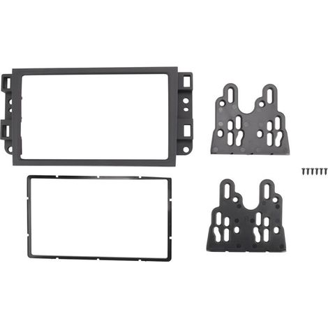 Compatible avec les autoradios 2 DIN pour voitures Captiva/Lova/Gentra/AVEO, cadre audio CD/DVD pour tableau de bord.