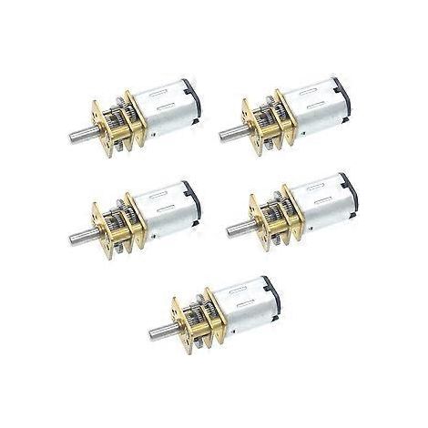Stück GA12-N20 Mini-Metallgetriebemotor, Gleichstrom 3 V, Zahnradgetriebemotoren, 15 U/min