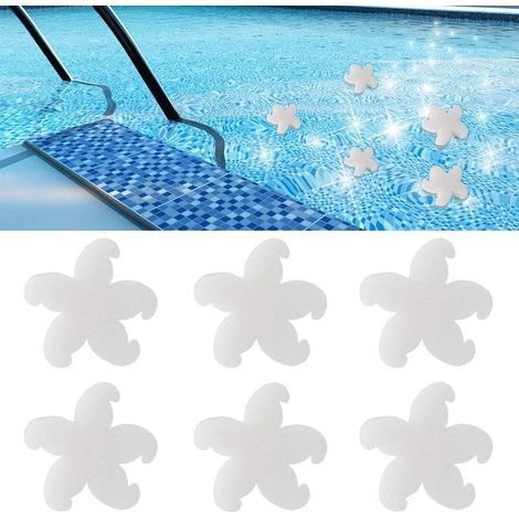 Éponge Absorbante Huile - Forme Étoile De Mer - Pour Spa Piscine Jacuzzi - 6 Pièces (1/5)