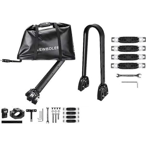 BOLER 20L Fahrradtasche mit Zahlenschloss, Satteltasche hinten, Zubehör für E-Bikes (1/5)