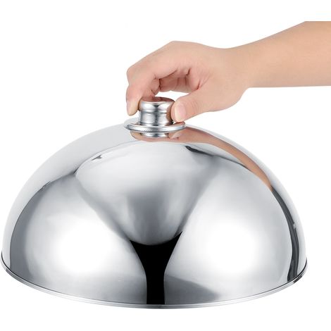 Couvercle Anti-Mouches en Acier Inoxydable pour Buffet Hôtelier (32 cm) (1/5)