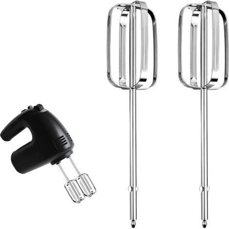 2pcs Accessoires Mixeur Plongeant Compatibles avec , Fouet de Rechange Universel de Mixeur à Main Électrique en Acier Inoxydable pour Cuisine et Pâtisserie (1/5)