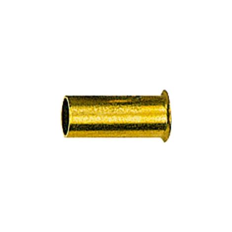 Riegler Verstärkungshülse, Rohr-Außen-Ø 12/10 mm, Messing blank (1/3)