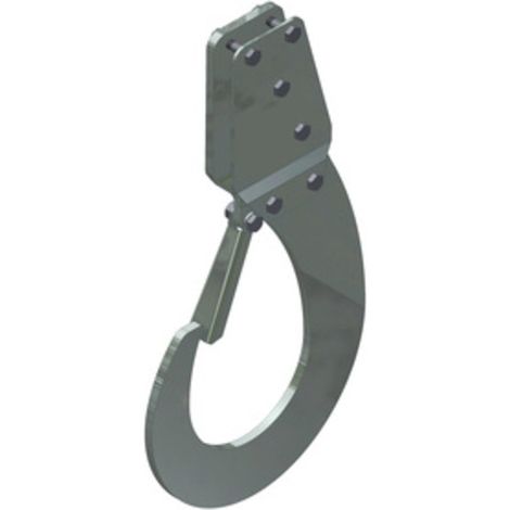 GANCIO DI SOLLEVAMENTO ACC ZIN 24X44 CM POR 50 KG- C.S.C.- 1,0 pz