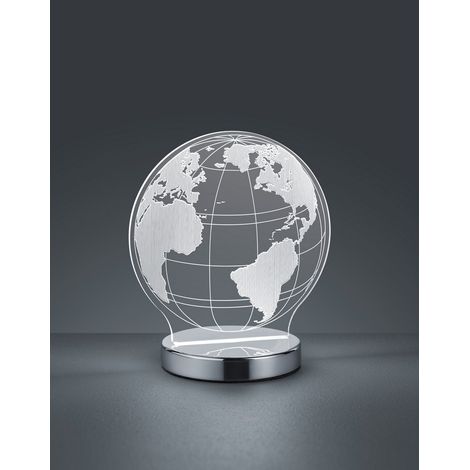 Lampe de table LED RON argent 7W CCT IP20 RL R52481106 (1/5)
