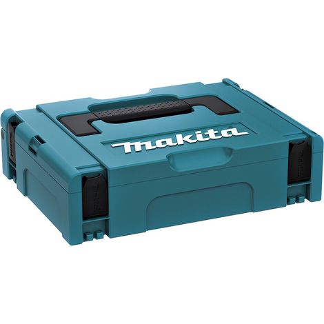 Makita – Coffret empilable Makpac Taille 1 – Boîte de rangement pour outils – Clipsable et empilable – Protection contre la poussière et l'humidité