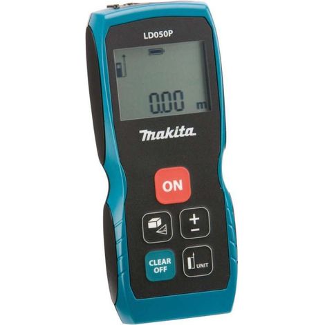 Makita – Télémètre laser 50m – Précision 2mm – Fonction Pythagore et calcul surfaces – Étanchéité IP54 – LD050P (1/2)