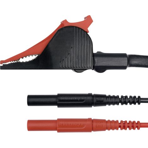 Schutzinger KML 7460 Messkabel schwarz und rot 150 cm