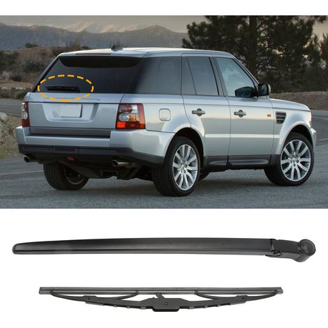 Kit d'essuie-glace, bras d'essuie-glace arrière + balai d'essuie-glace DKB500720K, compatible avec Land Rover Range Rover 2006-2013. (1/5)