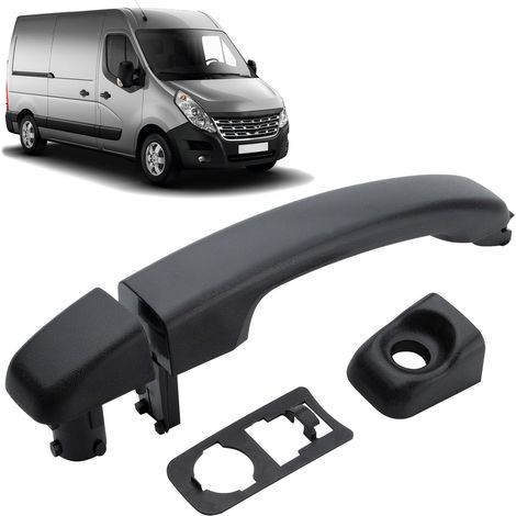 BUNTHAUS Poignées de porte extérieures pour Movano Mk2 à partir de 2010 et pour Master Movano Mk3 806067794R 806073022R (1/5)