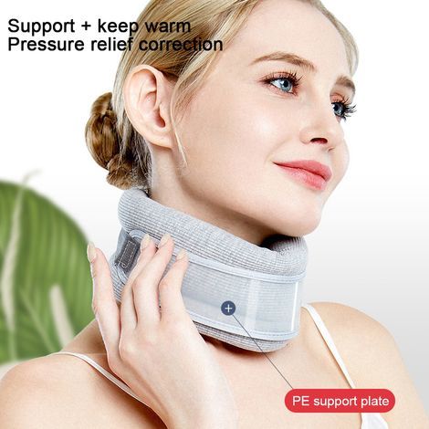 Collier cervical médical en mousse avec réglage pour le cou et soulagement de la douleur (1/5)